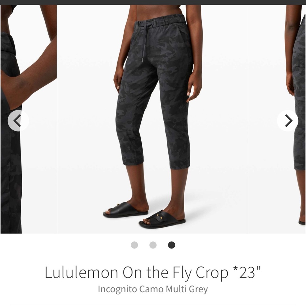 Lululemon On the Fly Crop